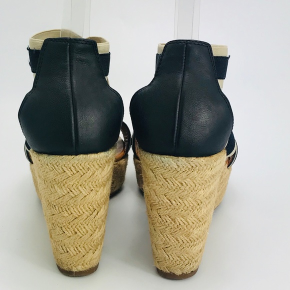 Paul Green Monique Munchen Navy Nautical Wedge - Picture 7 of 8